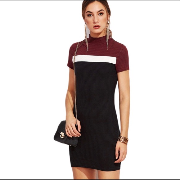 ✨Fitted Ribbed Turtleneck Dress✨ - Picture 6 of 8